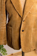 Cord Jackett beige