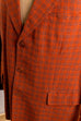 80er Sport Sakko orange Leinen