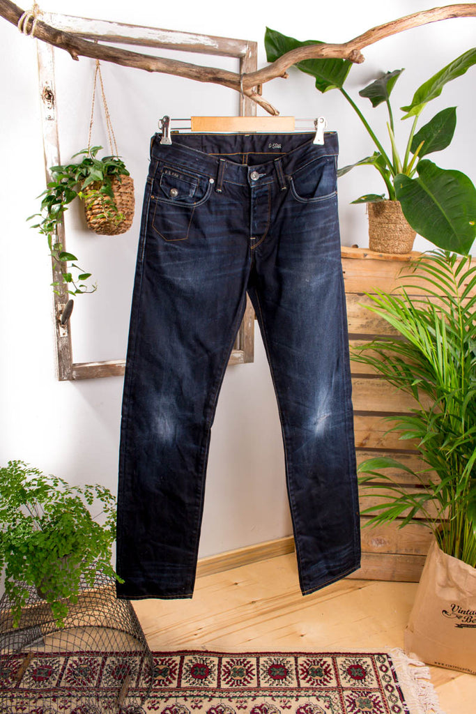 G-STAR Morris Low Straight W30L34 Default Title 90er blau M 48-50 Mann S 44-46 vintageberlin.de