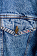 Vintage Jeans Jacke blau