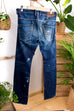 Diesel Krooley W30 L 32 90er blau Designer Disco M 48-50 Mann S 44-46 Special vintageberlin.de