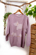 Strickpulli rosa Hund