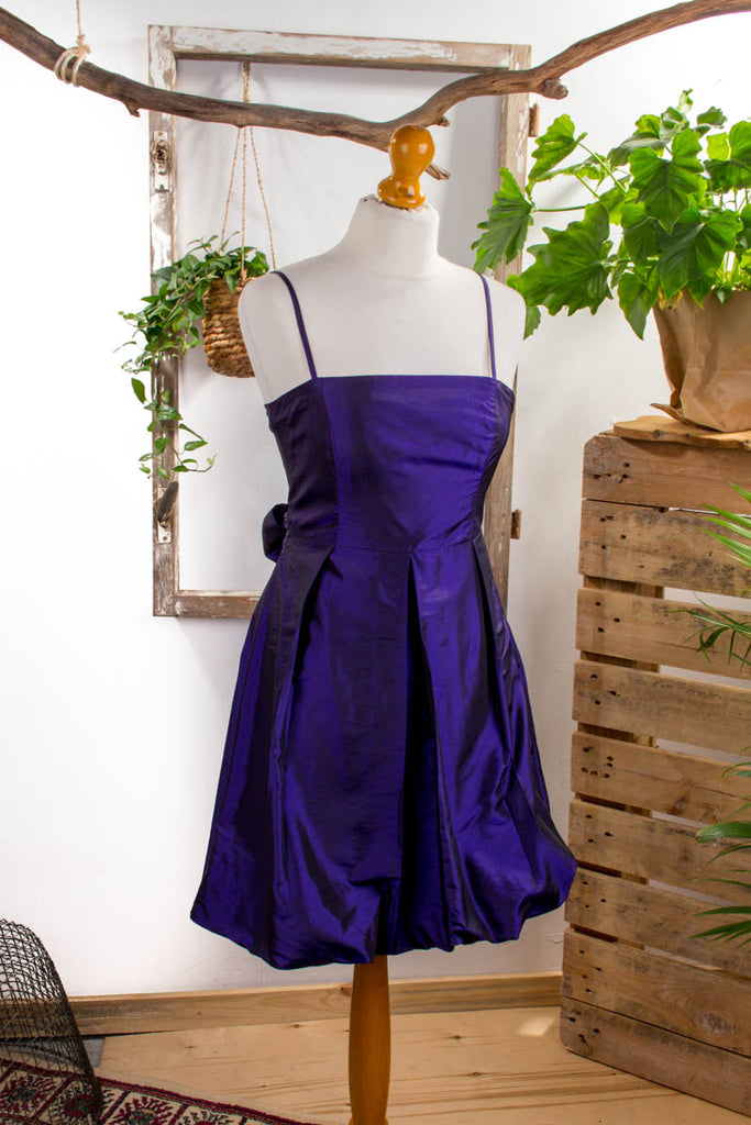 Bruno Banani Abendkleid Default Title 90er Abendmode Designer Disco Frau lila S 36-38 vintageberlin.de