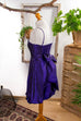 Bruno Banani Abendkleid 90er Abendmode Designer Disco Frau lila S 36-38 vintageberlin.de