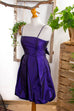 Bruno Banani Abendkleid 90er Abendmode Designer Disco Frau lila S 36-38 vintageberlin.de