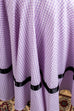 Rock´n´Roll Tanzkleid lila weiß
