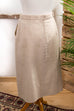 Vintage Rock beige Nieten 70er 80er beige Boho Disco Frau Rockabilly S 36-38 vintageberlin.de