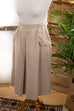 Vintage Rock beige Nieten 70er 80er beige Boho Disco Frau Rockabilly S 36-38 vintageberlin.de
