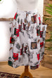 Baumwollrock Dschungelmuster Taschen 80er 90er Boho bunt Frau L 44-46 M 40-42 vintageberlin.de