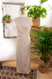 60s Abendkleid gold Brokat 60er 70er Abendmode Boho Disco Frau gold M 40-42 Schlager Special vintageberlin.de