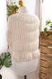 Strick Stola Schal creme