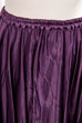 Vintage Satinrock tellerweit 80er 90er Boho Frau L 44-46 lila vintageberlin.de