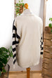 Vintage Pullover schwarz-weiß