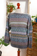 Vintage Pulli pastell vegan