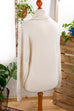 Strickpulli weiß Wollmix 80er 90er beige Boho Frau L 44-46 M 40-42 Rockabilly Sekretärin Unisize weiß vintageberlin.de