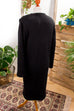 RICHERT BEIL Strickmantel 90er Designer Frau M 40-42 S 36-38 schwarz Special vintageberlin.de