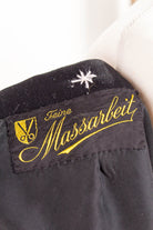 60er Jahre Rock schwarz Glitzer