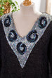 Fransenpulli mit Pailletten