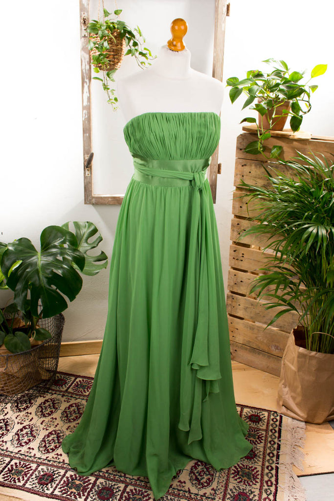Abendkleid grün Chiffon