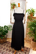 Abendkleid schwarz Chiffon