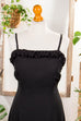 Abendkleid schwarz Chiffon