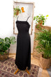 Abendkleid schwarz Chiffon