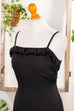 Abendkleid schwarz Chiffon