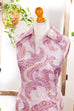 70s Disco Kleid lila Paisley 60er 70er bunt DDR Disco Frau lila M 40-42 Rockabilly S 36-38 Schlager vintageberlin.de