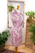 70s Disco Kleid lila Paisley 60er 70er bunt DDR Disco Frau lila M 40-42 Rockabilly S 36-38 Schlager vintageberlin.de