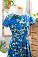Rockabella Nylon Kleid blau
