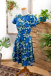 Rockabella Nylon Kleid blau