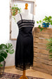 Vintage Unterkleid schwarz Perlon Default Title 60er 70er Frau L 44-46 M 40-42 Rockabilly schwarz Sekretärin Special vintageberlin.de
