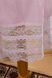Unterkleid rosa Spitze