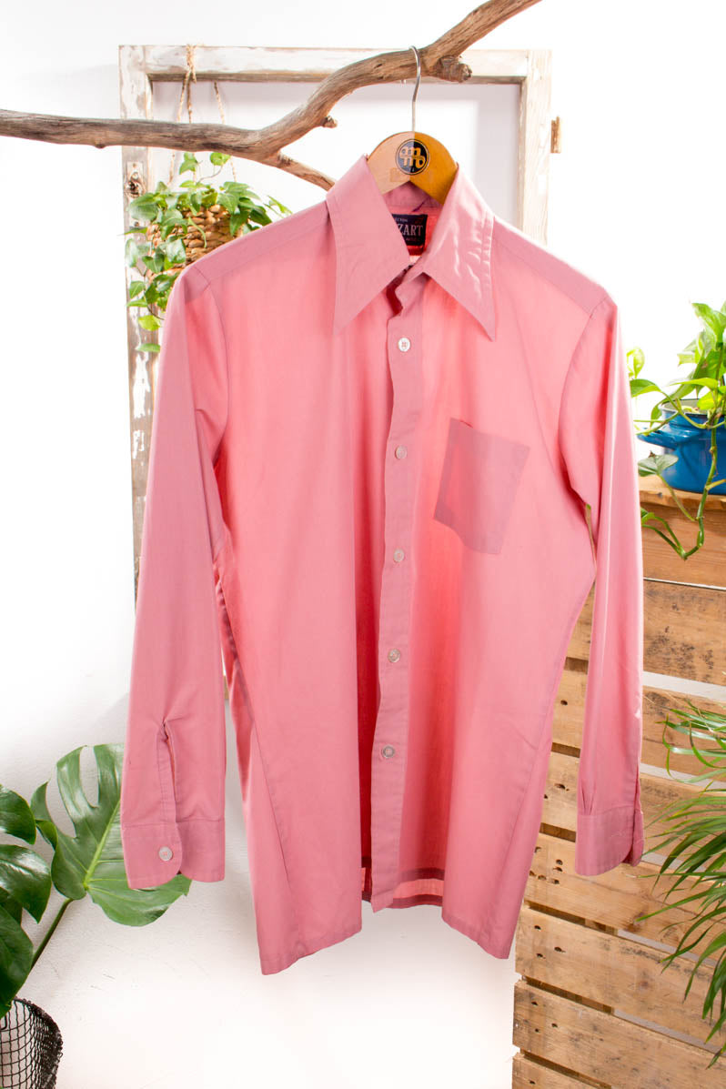 Hemd rosa Megakragen