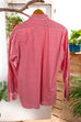 Hemd rot kariert 70er 80er L 52-54 M 48-50 Mann Rockabilly rot Schlager vintageberlin.de