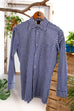 Hemd blau kariert Default Title 70er 80er blau M 48-50 Mann Rockabilly S 44-46 Schlager vintageberlin.de