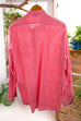 Hemd rot kariert 70er 80er L 52-54 Mann Rockabilly rot Schlager XL 56-58 vintageberlin.de