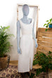 Vintage Brautkleid weiß schlicht Default Title 90er Frau Hochzeit M 40-42 S 36-38 weiß vintageberlin.de