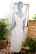 Vintage Brautkleid weiß schlicht 90er Frau Hochzeit M 40-42 S 36-38 weiß vintageberlin.de