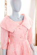 50er Jahre Kleid rosa Spitze