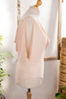 asymmetrischer Body apricot 90er beige Designer Frau L 44-46 M 40-42 rosa Special vintageberlin.de