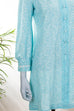Vintage Tunika Kleid türkis 60er 70er blau Boho Disco Frau M 40-42 Mod Schlager Special türkis vintageberlin.de
