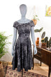 Rockabella Tanzkleid grau Marmor 50er 60er Frau grau M 40-42 Petticoat real-rockabilly Rockabilly S 36-38 vintageberlin.de