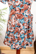 Schürzenkleid bunt Taschen 60er 70er bunt Disco Frau M 40-42 Rockabilly Schlager vintageberlin.de