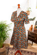 Sommerkleid bunt Veilchen