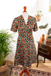 Sommerkleid bunt Veilchen
