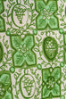 Nylon Kostüm grün Muster