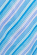 70s Bluse blau Streifen
