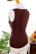 Paillettentop Blumenmuster