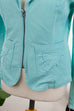 Sommer Blazer türkis